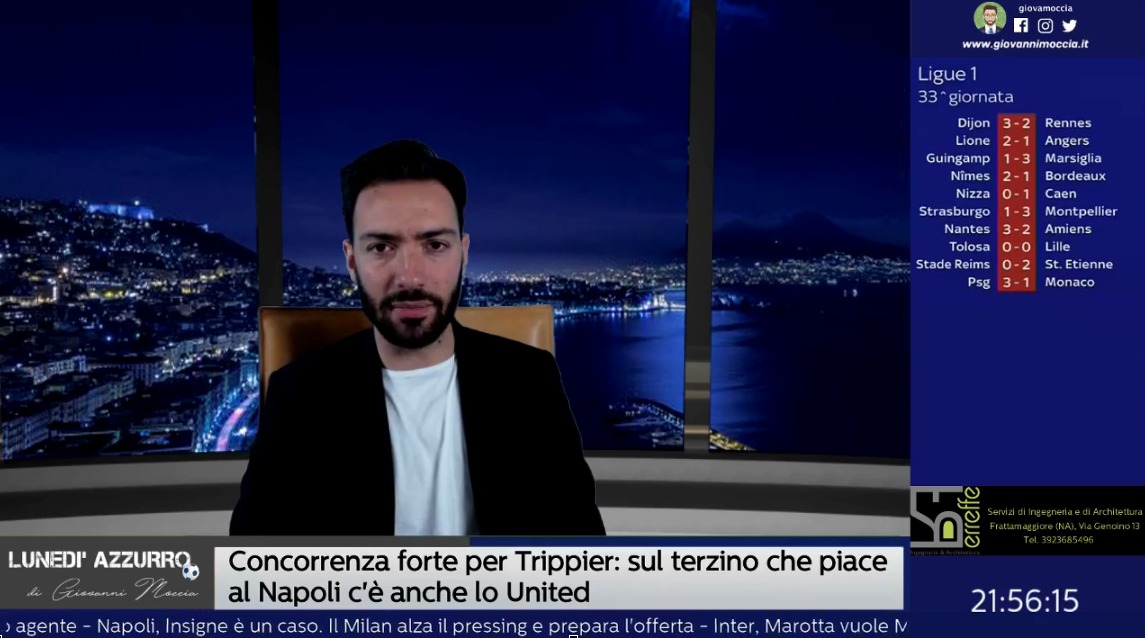 Lunedì azzurro con Giovanni Moccia – Settima Puntata